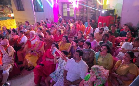 नंदोत्सव पर खाटू श्याम जी मंदिर में अनूठा आयोजन, लेजर शाे से द्वापर युग हुआ जीवंत