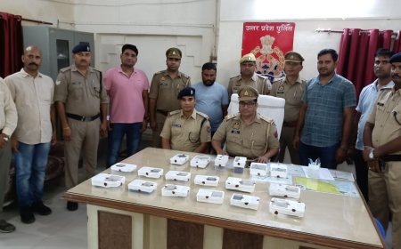 जीआरपी ने चोर को पकड़ तीन लाख के मोबाइल बरामद किए