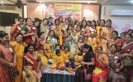 कन्हैया की नटखट शरारतों पर यशोदा मैया ही नहीं श्रद्धालु भी रीझे