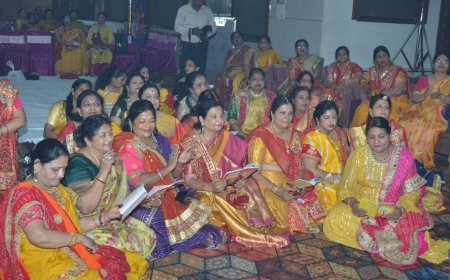 सारे घर में डंका बाजे रे मां रानी सती दादी जी का…मंगल पाठ में गूंजे मां रानी सती दादी के भजन