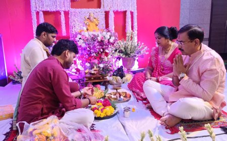 राजा दशरथ के निवास पर सियाराम के भजनों संग गूंजे जयकारे