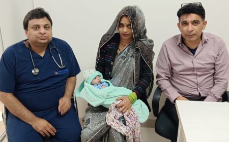 19 दिन की नन्हीं परी को मिला नया जीवन