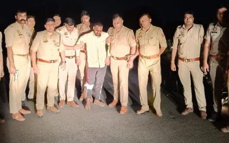 नर्स को गोली मारने वाला मुठभेड़ में हुआ गिरफ्तार