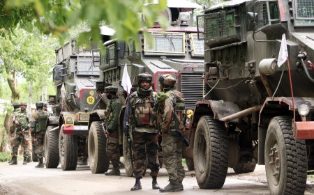 बारामूला में मुठभेड़, तीन आतंकवादी ढेर