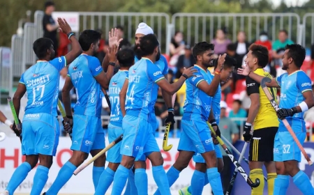 भारत ने एशियन हाकी में पाक को 2-1 से हराया, विजयी अभियान जारी