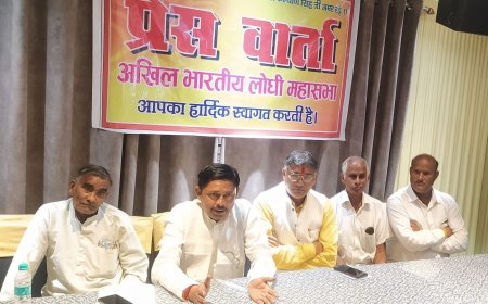 मिश्रीलाल राजपूत का उत्पीड़न सहन नहीं करेगा लोधी समाज