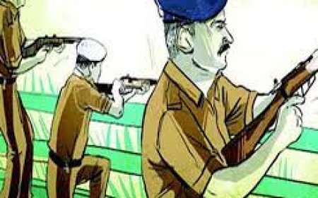 पटाखा विस्फोट का मुख्य आरोपी मुठभेड़ में गिरफ्तार