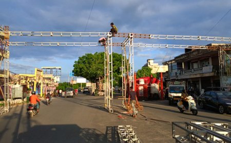 51 में से सात एलईडी द्वारों पर दिखेगी जनकपुरी लाइव