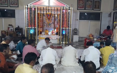 पितृपक्ष पर मोक्ष धाम में संगीतमय सुंदर कांड