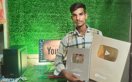 15 साल का दिनेश बना यूट्यूब स्टार