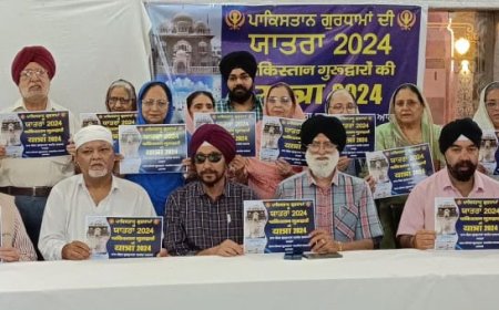 30 सितंबर को गुरुओं के तीर्थ धामों के दर्शन को पाकिस्तान रवाना होगा संगत जत्था