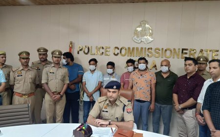 साइबर अपराधियों के गिरोह का पर्दाफाश: फर्जी इंश्योरेंस पॉलिसी के नाम पर पांच करोड़ की ठगी, छह पकड़े