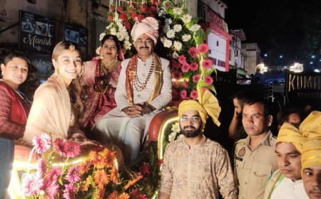 रात 10:30 बजे बेलनगंज पहुंची राम बारात