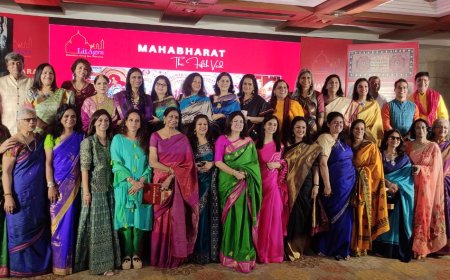 लिट आगरा में महाभारत की व्यापकता पर चर्चा, यह भारतीय संस्कृति का विश्वकोष है