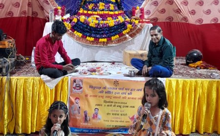 विद्युत शवदाह पर गृह गूंजे खाटू श्याम के भजन