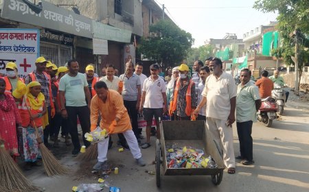 बल्केश्वर में साप्ताहिक स्वच्छता अभियान हो गया शुरू