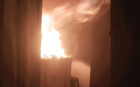 मेडिकल स्टोर के गोदाम में आग, लाखों की दवाएं जलकर राख