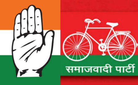 हौले-हौले ही सही, सपा के वोट बैंक में घुस रही कांग्रेस