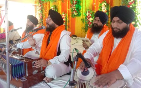 कीर्तन संग बंदी छोड़ दिवस समागम का समापन