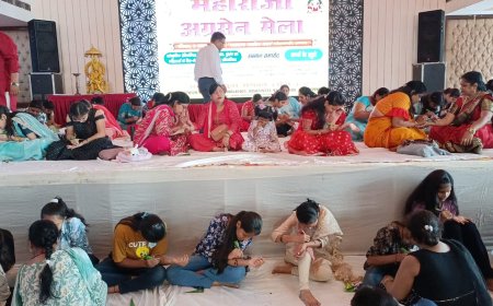 अग्रसेन जयंती से जुड़े 50 संगठनों का जयकारों संग  सम्मान