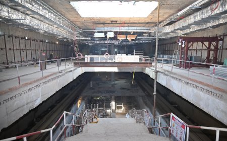 आरबीएस से राजा की मंडी मेट्रो स्टेशन तक दोनों टनल का निर्माण पूरा, फिनिशिंग कार्य शुरू