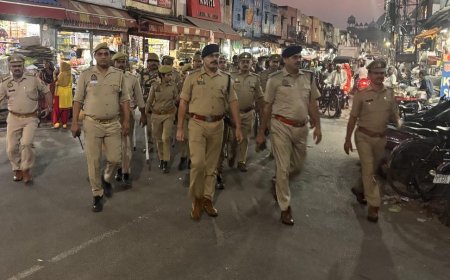 दीपोत्सव पर आगरा पुलिस की सक्रियता देखते ही बन रही