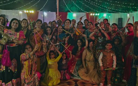 पंचवटी की सखियों का डांडिया और गरबा पर धमाल