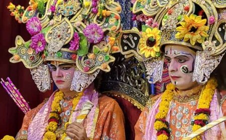 रामलीला में रात : रावण को भाई कुंभकरण के मारे जाने की सूचना मिली, पुत्र मेघनाथ को युद्ध में भेजा