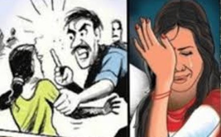 दबंग ने तीन बेटियों को छेड़ा, विरोध करने पर मां समेत चारों को पीटा