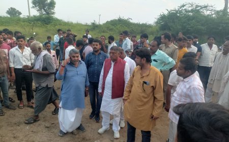 खारी नदी में मूर्ति विसर्जन के दौरान तीन लोग डूबे