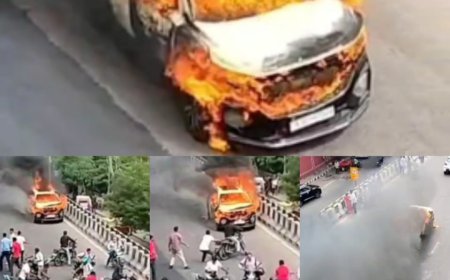 Video News : जयपुर की सड़कों पर दौड़ी 'Ghost Car', जब जली तो लोग तमाशा देखने लगे, जब चली तो मची भगदड़