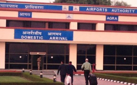 आगरा हवाईअड्डे के सिविल टर्मिनल का जल्द हो सकता है शिलान्यास