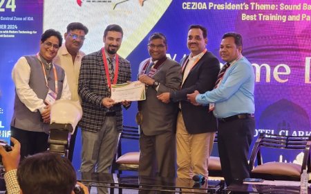 डा रजत कपूर को स्पोर्टस इंजरी पर पेश किए शोधपत्र पर मिला एमपी गोल्ड मेडल