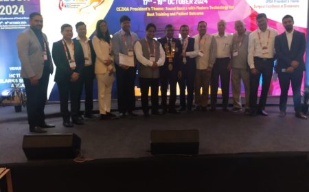 हड्डी के इलाज में नई तकनीकें अपनाने के  फैसले के साथ विदा हुए अस्थि रोग विशेषज्ञ