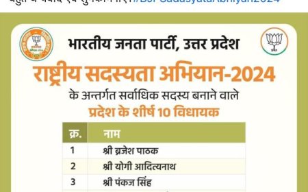 क्या योगी को पीछे छोड़ दिया बृजेश पाठक ने? सदस्यता के मामले में डिप्टी सीएम के समर्थकों ने जारी की है टॉप टेन विधायकों की लिस्ट