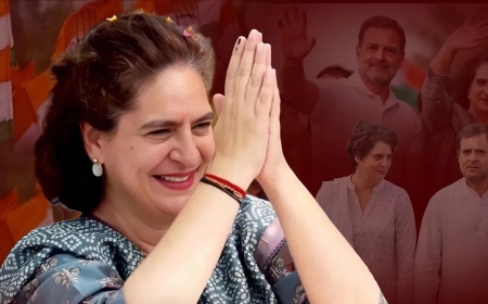 प्रियंका गांधी ने वायनाड से नामांकन दाखिल किया