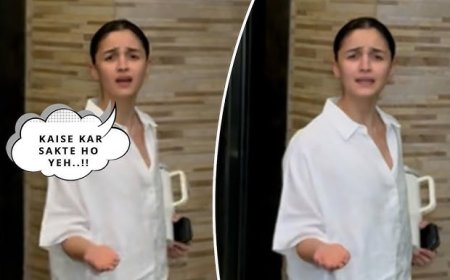 सोशल मीडिया पर वायरल वीडियो को लेकर भड़की आलिया 