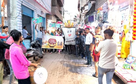 प्लास्टिक का दुष्प्रभाव बताने को नगर निगम ने ढोल बजवाए