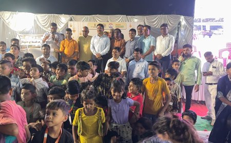 मलिन बस्ती में नगर निगम की बच्चों संग अनूठी दिवाली