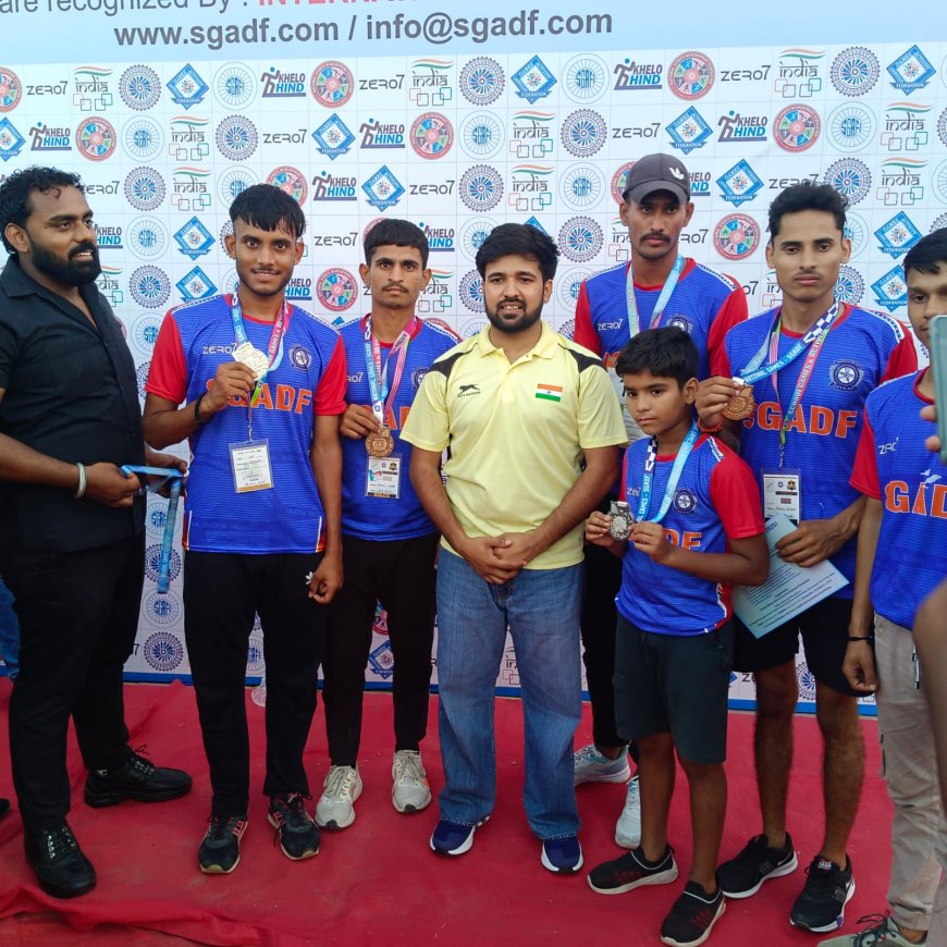 पिनाहट के खिलाड़ियों ने दिल्ली में झंडे गाड़ दिए, गोल्ड समेत कई मेडल जीते