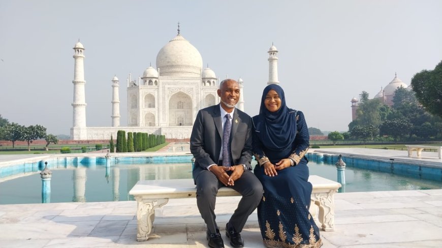 ताज के सौंदर्य में खो गए मुइज्जू, स्मारक दो घंटे बंद रहने से पर्यटक परेशान