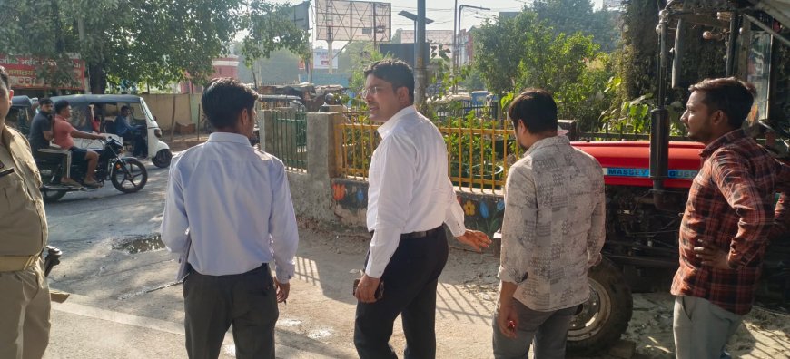 हाईवे मेकेनिकल स्वीपिंग कराये एनएचएआई, निरीक्षण में नगर आयुक्त के निर्देश