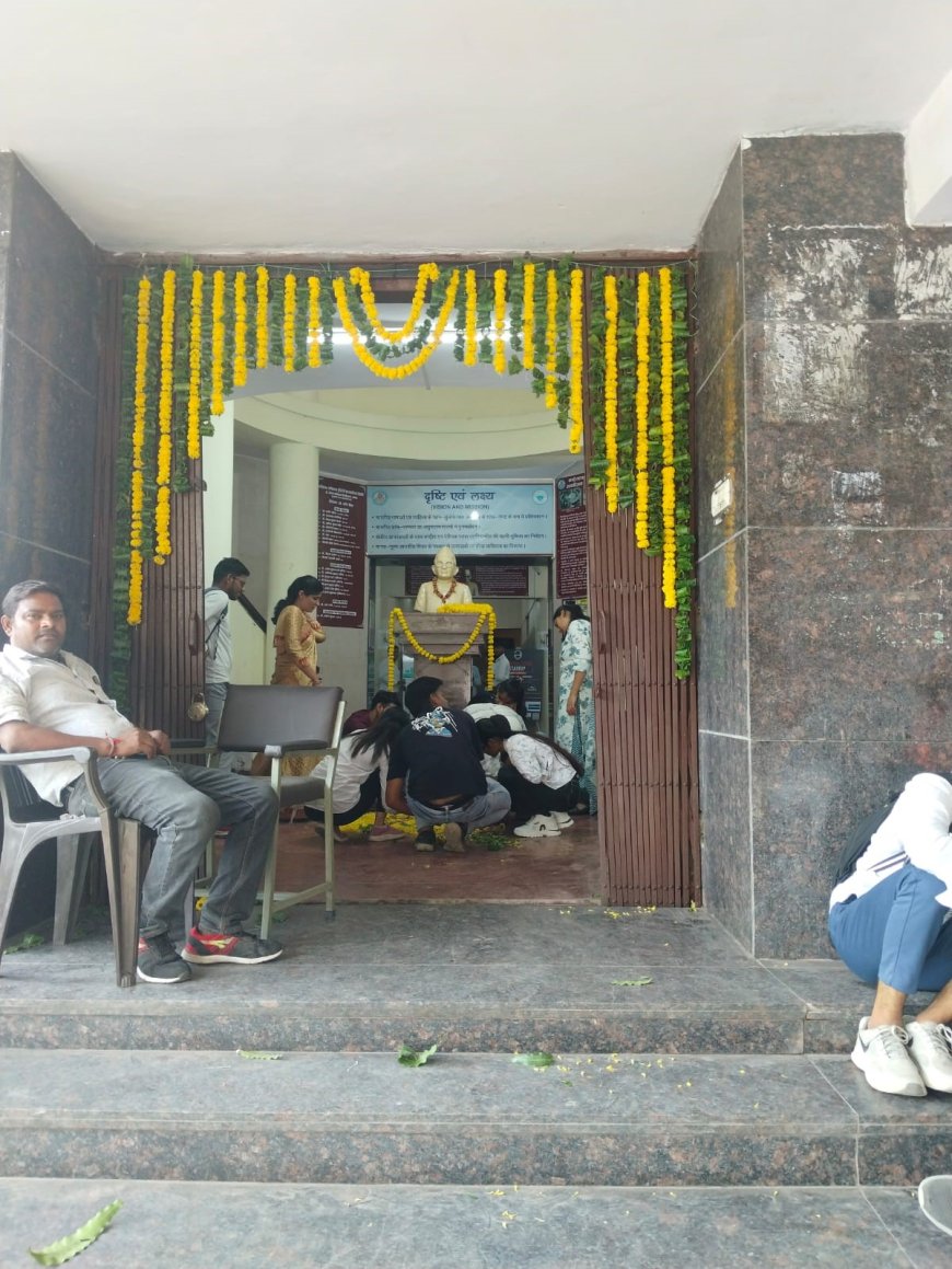 राज्यपाल के स्वागत के लिए सभी संस्थान तैयार शोभायात्रा कल दस बजे