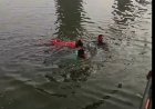 चलते स्टीमर से चंबल में कूदी महिला, दो युवक सकुशल निकाल लाए