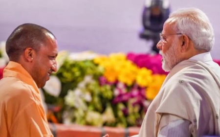 मोदी से अचानक मिले योगी तो चर्चाएं शुरू हो गईं
