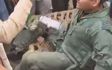 पायलट ने बघा सोनिगा को बचा लिया, गिरे विमान से 200 मीटर दूर थी गांव की आबादी