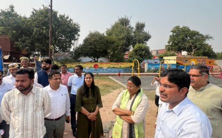 छठ पर्व के लिए निगम ने जगमग कर दिए घाट, मेयर व नगर आयुक्त ने परखीं व्यवस्थाएं