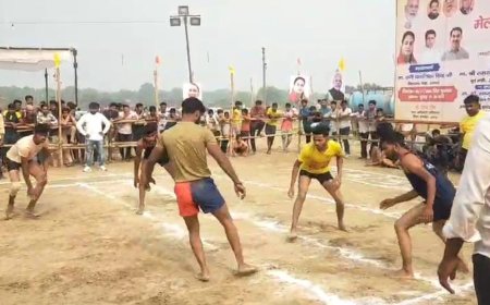 बटेश्वर पशु मेला  सिमटने के बाद शुरू हुईं खेल प्रतियोगिताएं