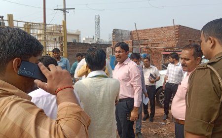 नगरायुक्त ने किया शहर का तूफानी दौरा,  ताबड़तोड़ एक्शन