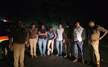 पुलिस की जवाबी फायरिंग में घायल हो गया चोर, गिरफ्तार